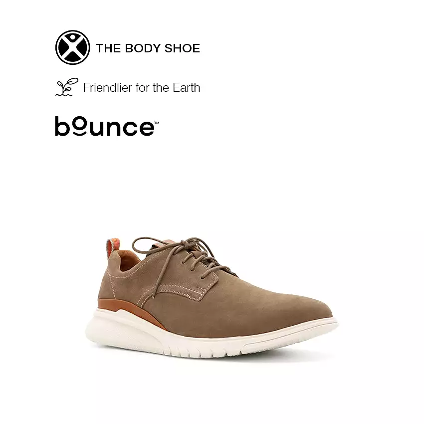 Advance LaceUp Men's Shoes - Fossil Nubuck