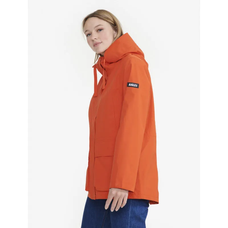 Aigle  MTD Mid Length Hooded Parka - Parka - Donna