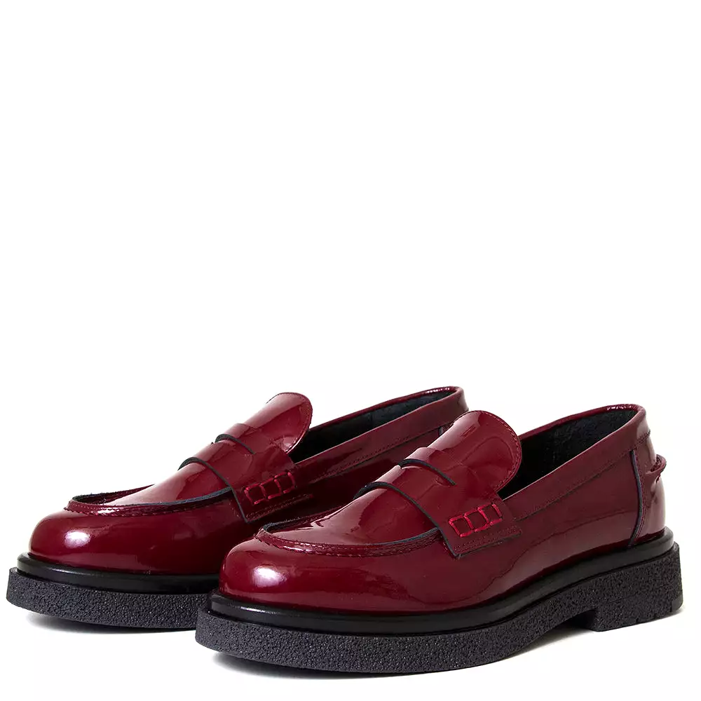 Alexis Women's Patent Leather Penny Loafer