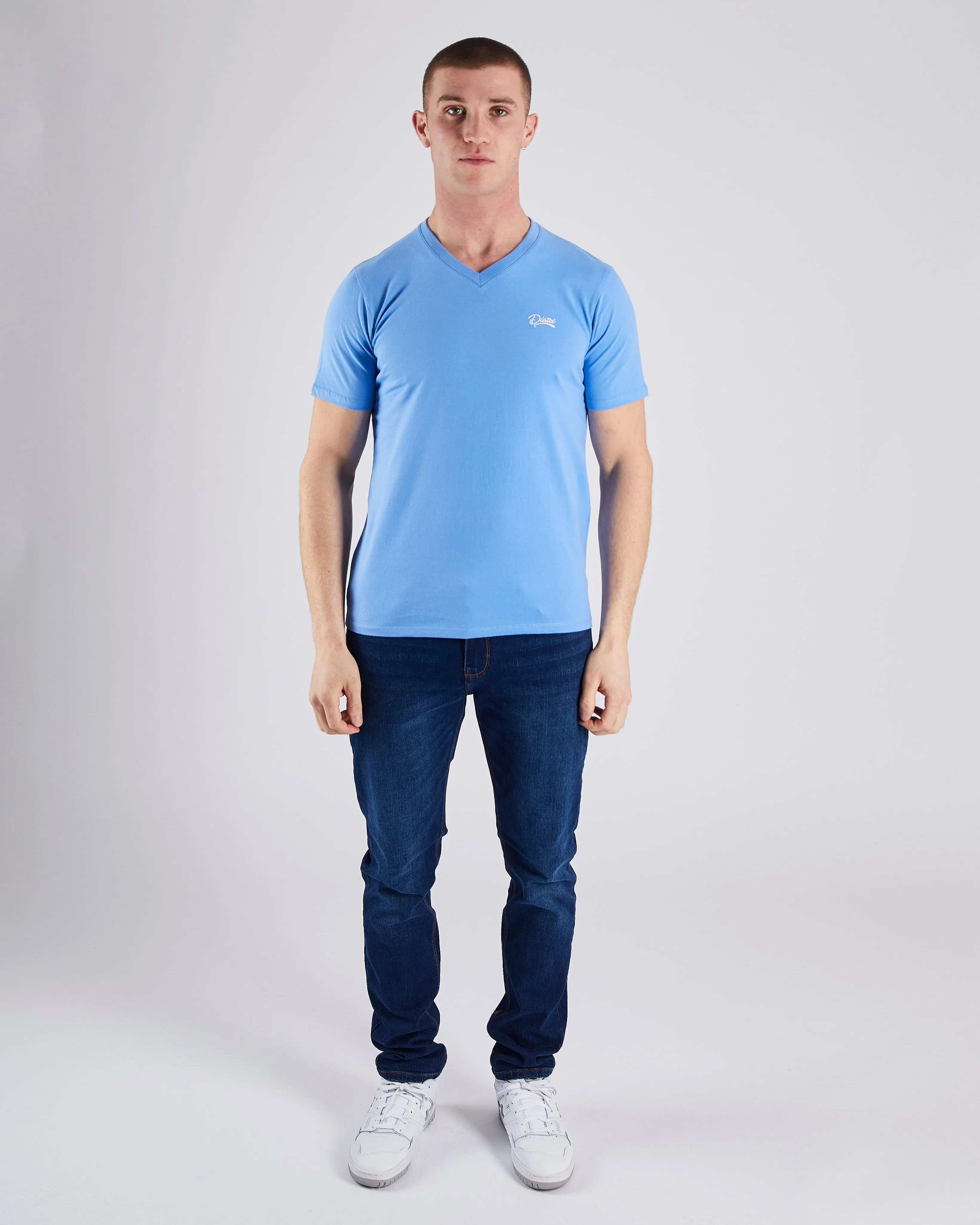 Basic Oakley V Neck Blue Spark