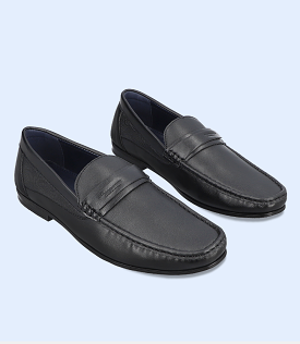 BM4254-BLACK-Men Loafers