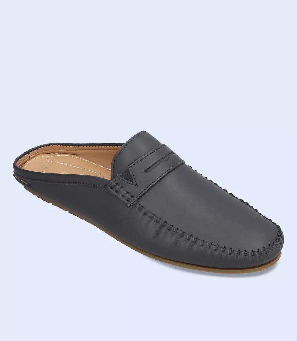 BM5303-BLACK-Men Loafers