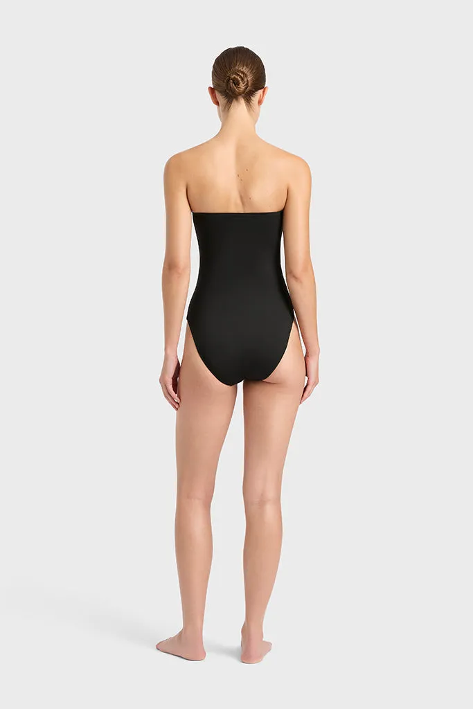 BONDI BORN - Dahlia One Piece - Black