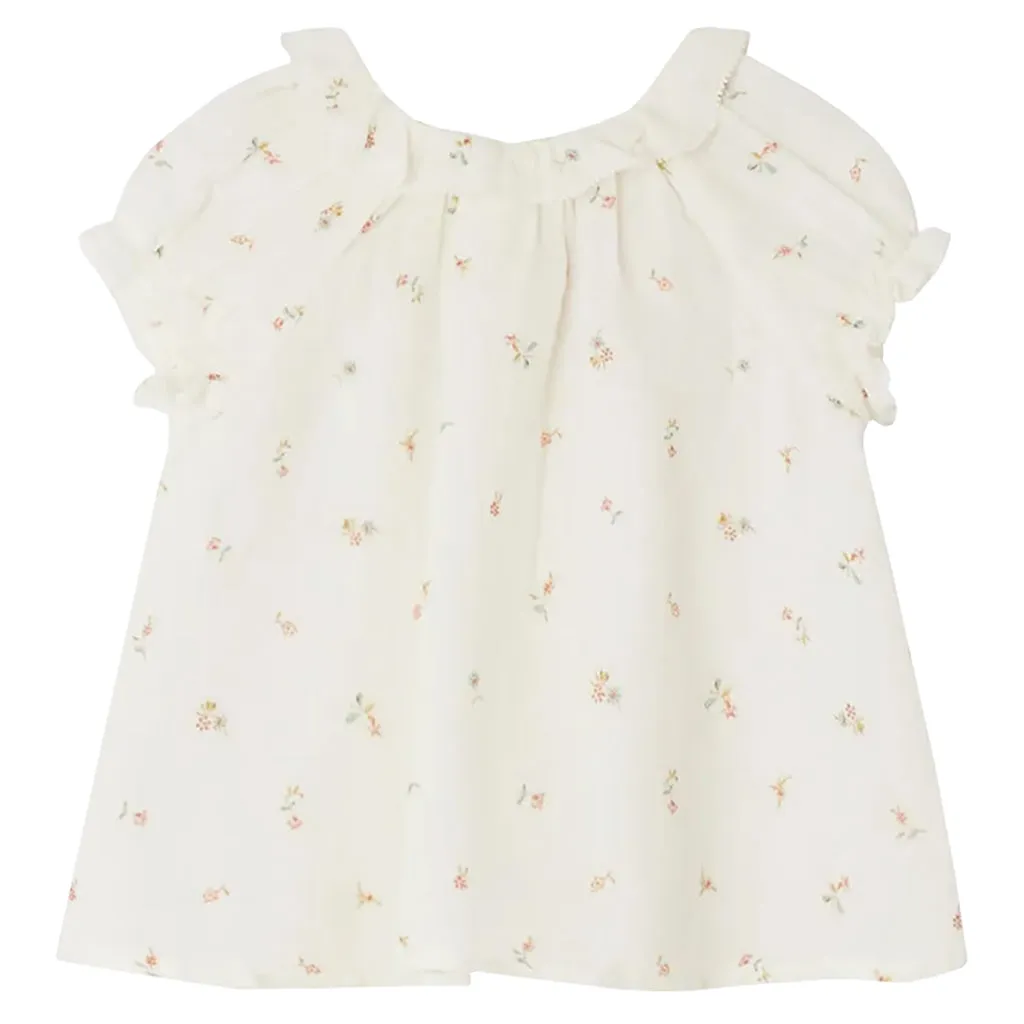 Bonpoint Baby Lara Blouse Natural White