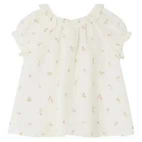 Bonpoint Baby Lara Blouse Natural White