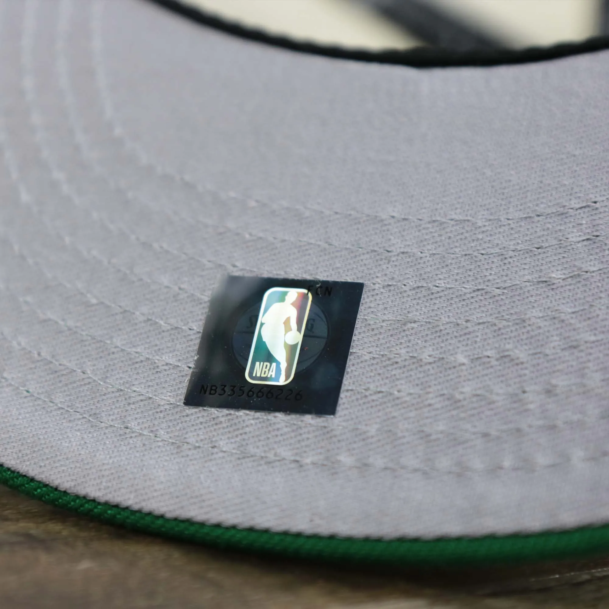 Boston Celtics NBA 2022 Draft Gray Bottom 9Fifty Snapback | New Era Cream/Kelly Green