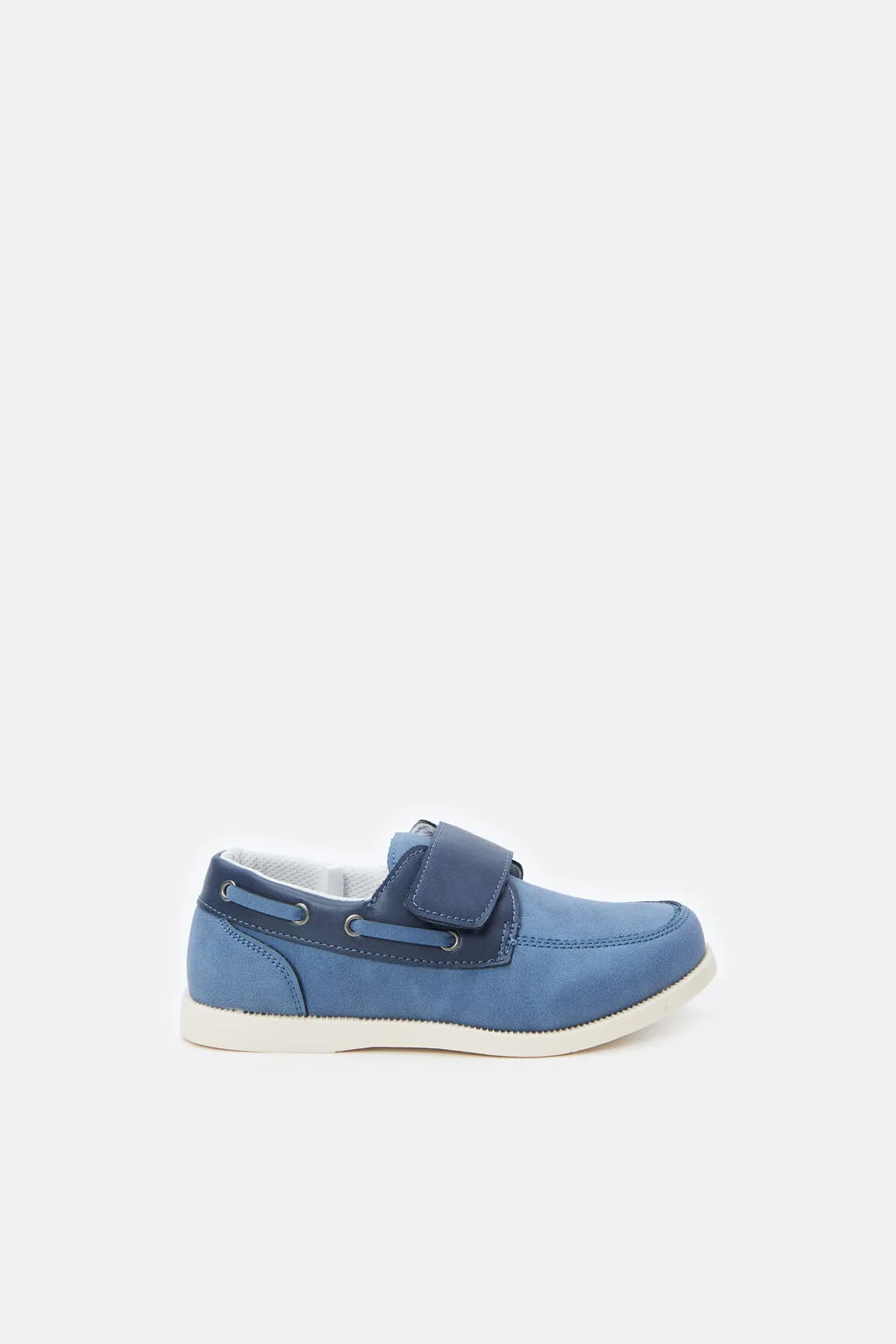 Boys Navy Loafers