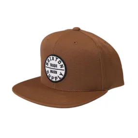 Brixton Oath III Snapback - Bison/White Cap