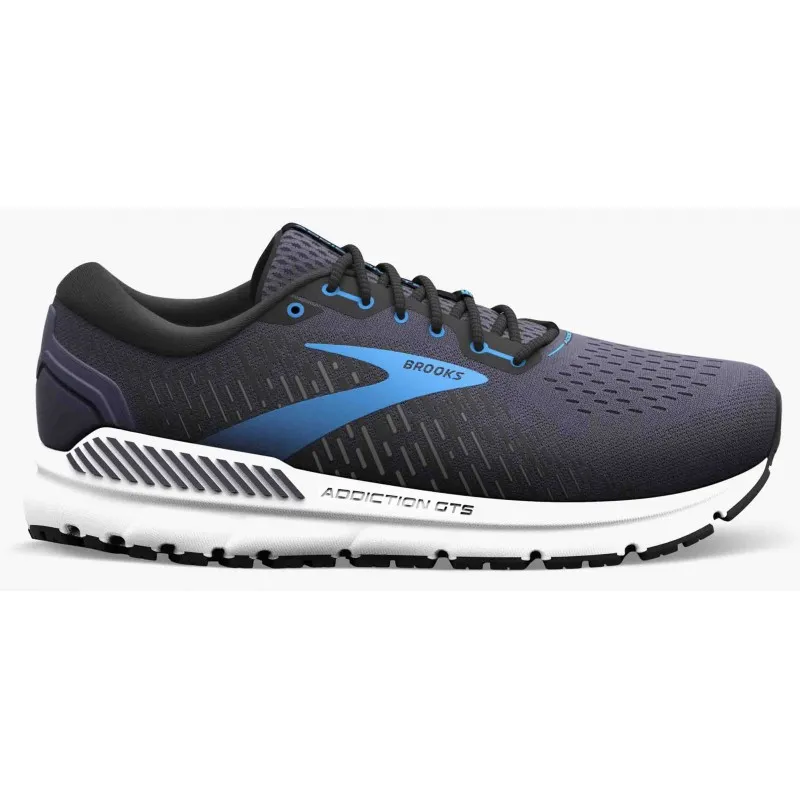 BROOKS ADDICTION GTS 15 NARROW VERSION INDIA INK/BLACK/BLUE FOR MEN'S