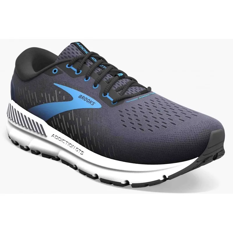 BROOKS ADDICTION GTS 15 NARROW VERSION INDIA INK/BLACK/BLUE FOR MEN'S