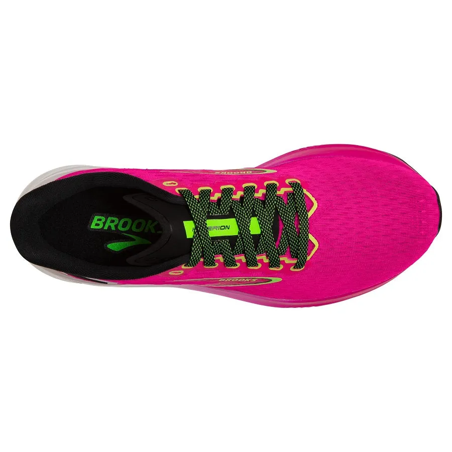 Brooks Hyperion Fucsia Verde