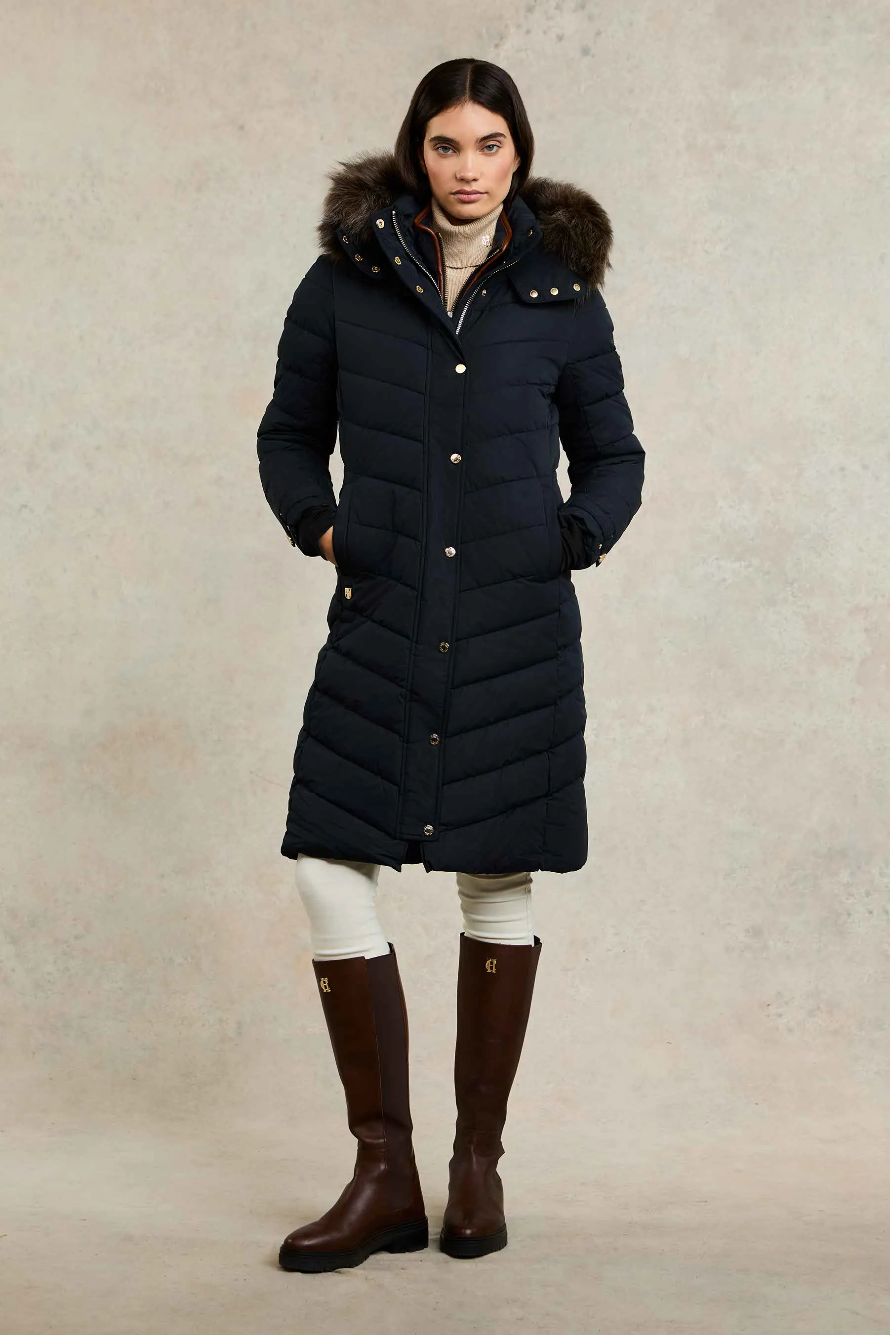 Chamonix Coat (Ink Navy)