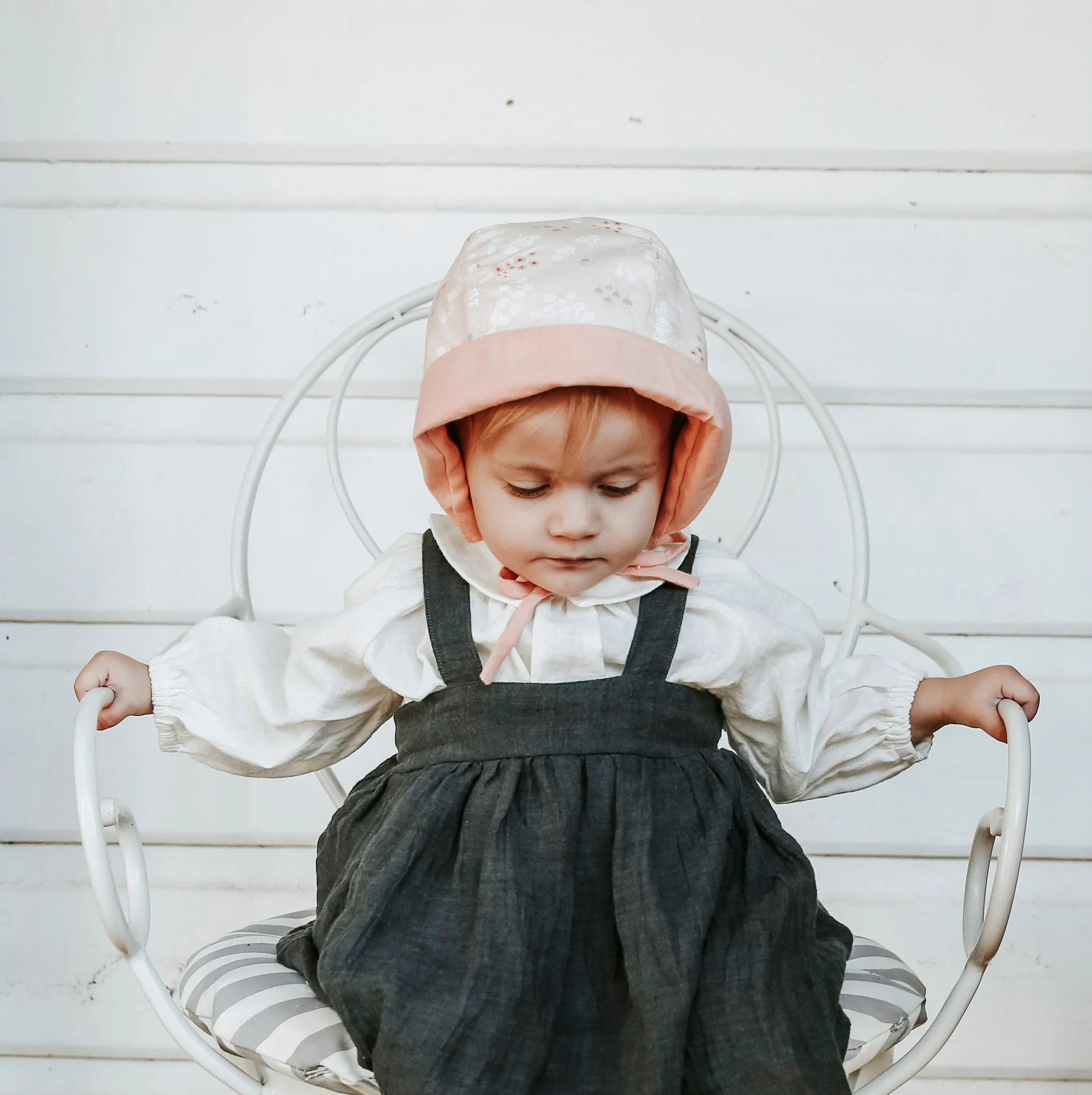 Coral Baby and Toddler Bonnet