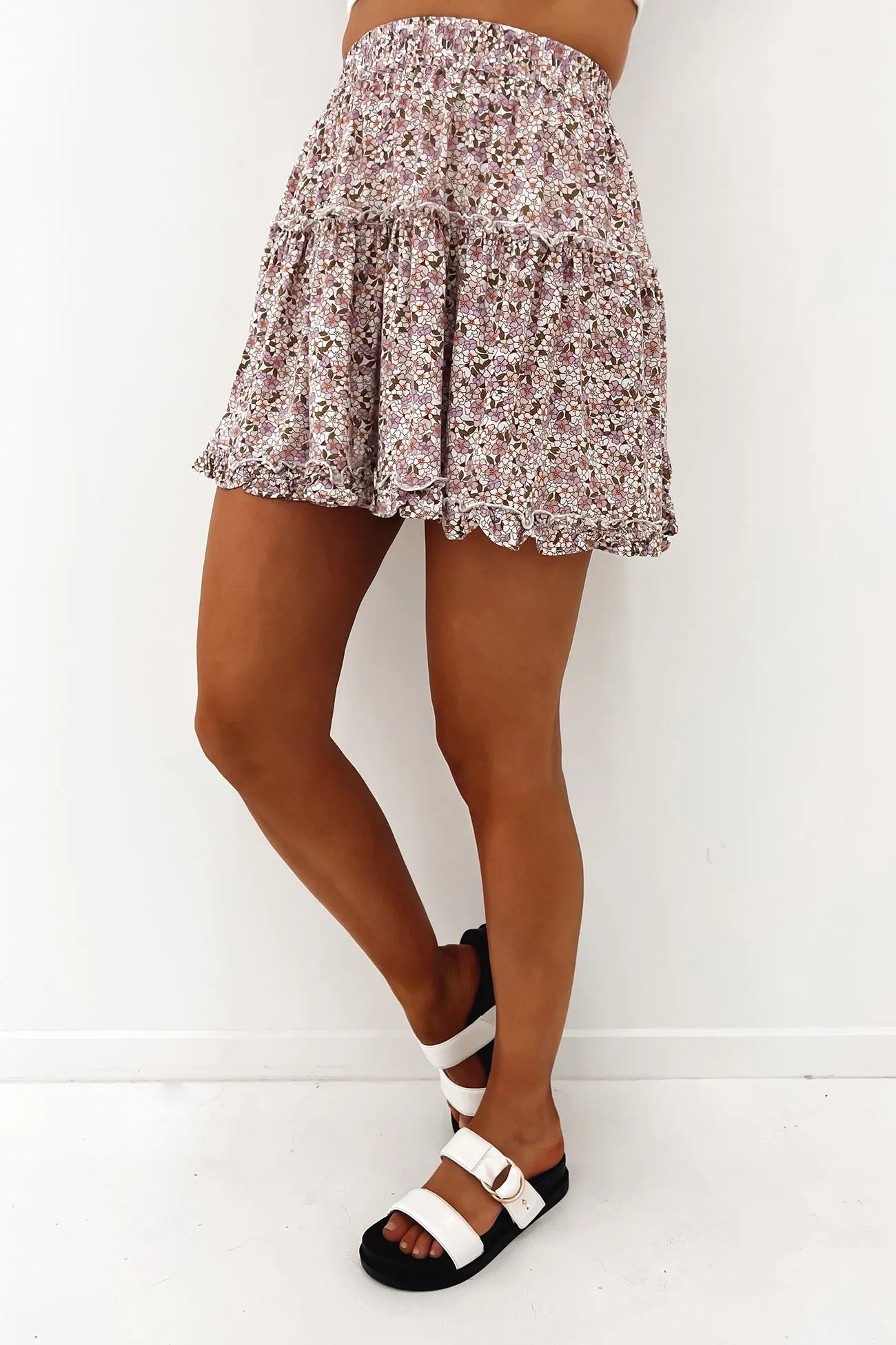 Delilah Floral Mini Skirt