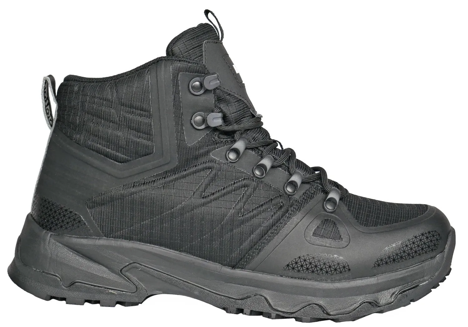 DieHard Mens Shadow Black Nylon Heavy Duty Work Boots