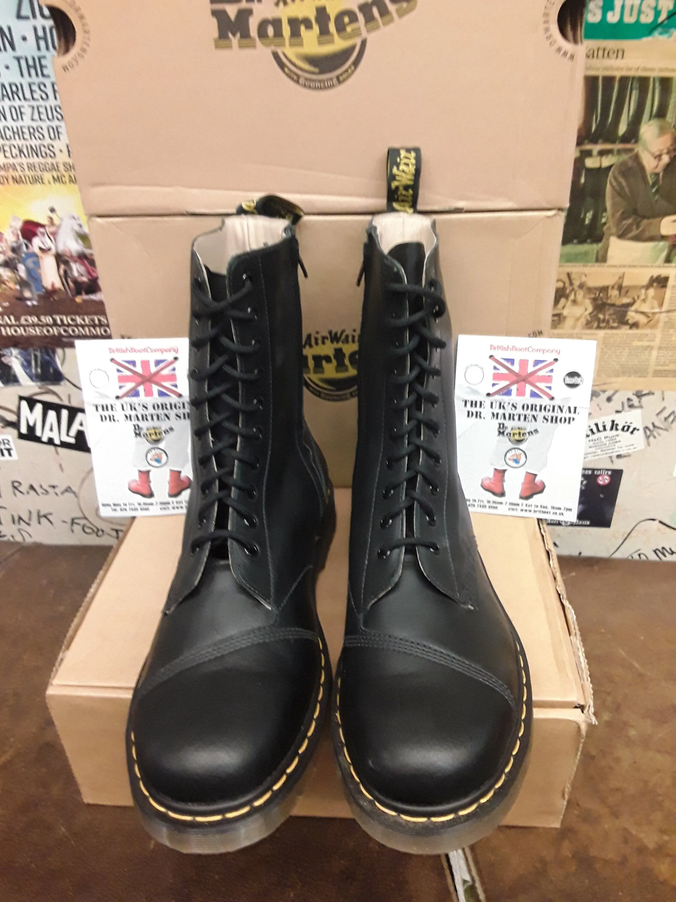 Dr Martens Zip Boot, Size UK11, 10 Hole Yoji Limited Edition