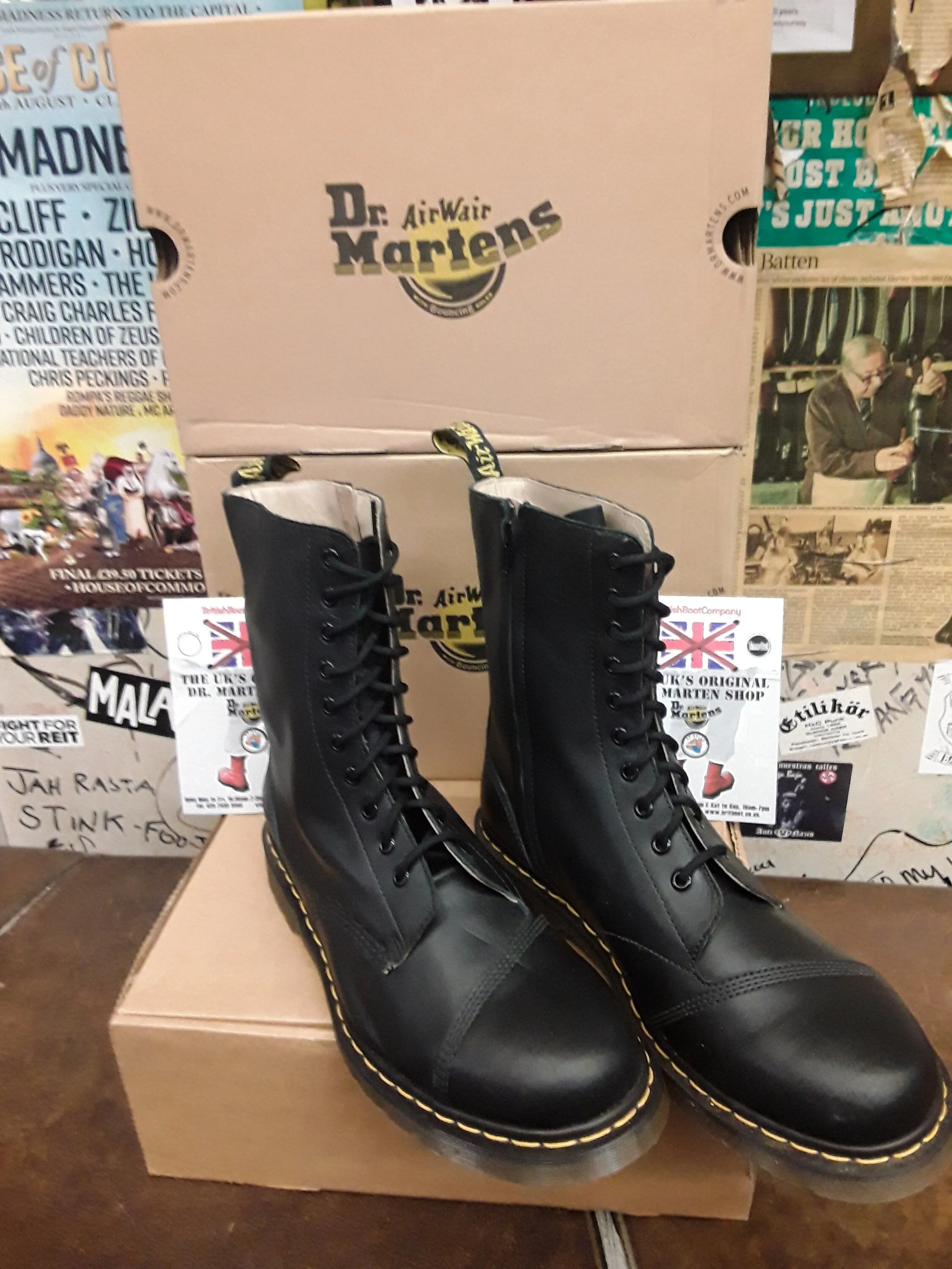 Dr Martens Zip Boot, Size UK11, 10 Hole Yoji Limited Edition