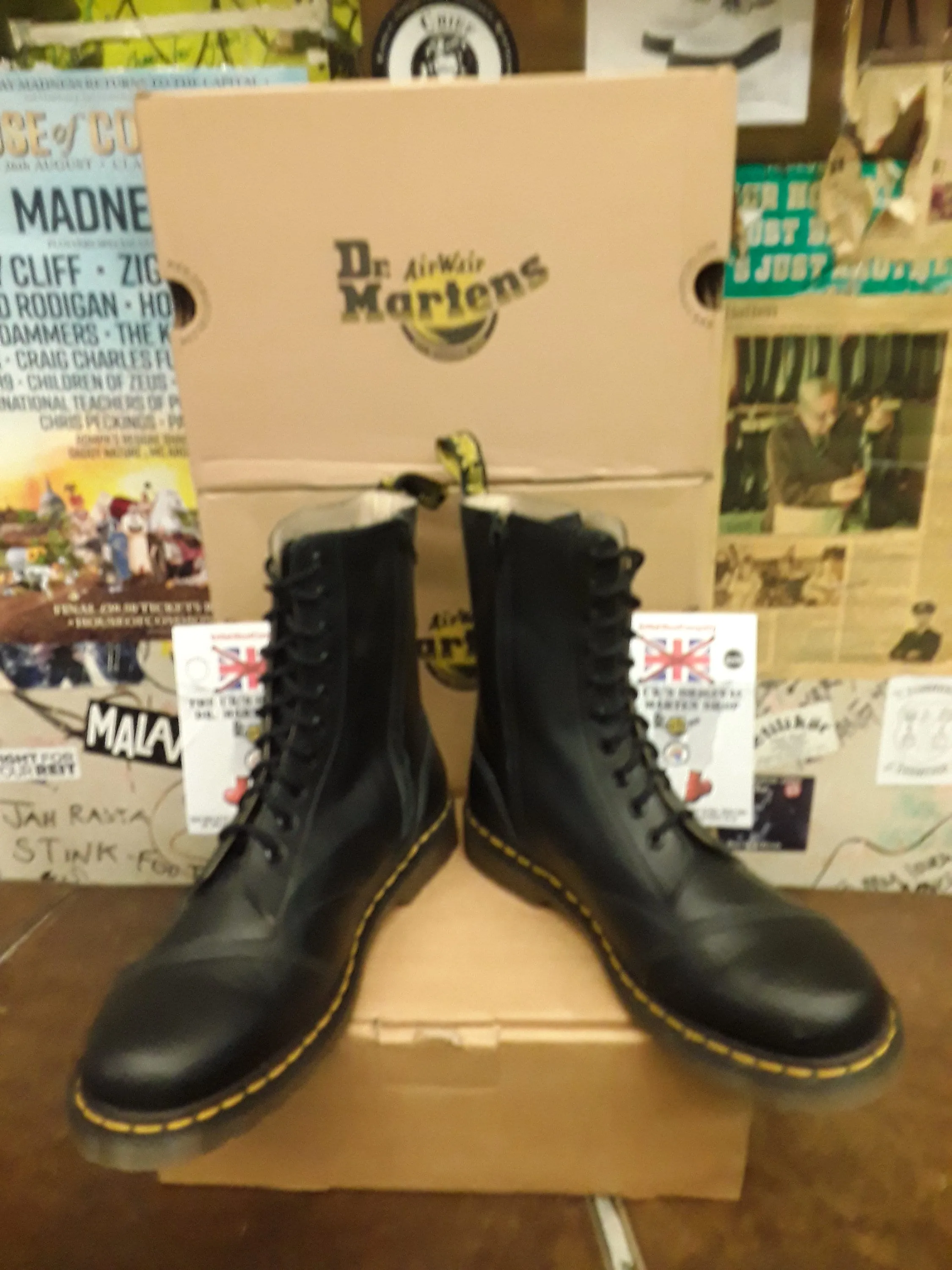 Dr Martens Zip Boot, Size UK11, 10 Hole Yoji Limited Edition