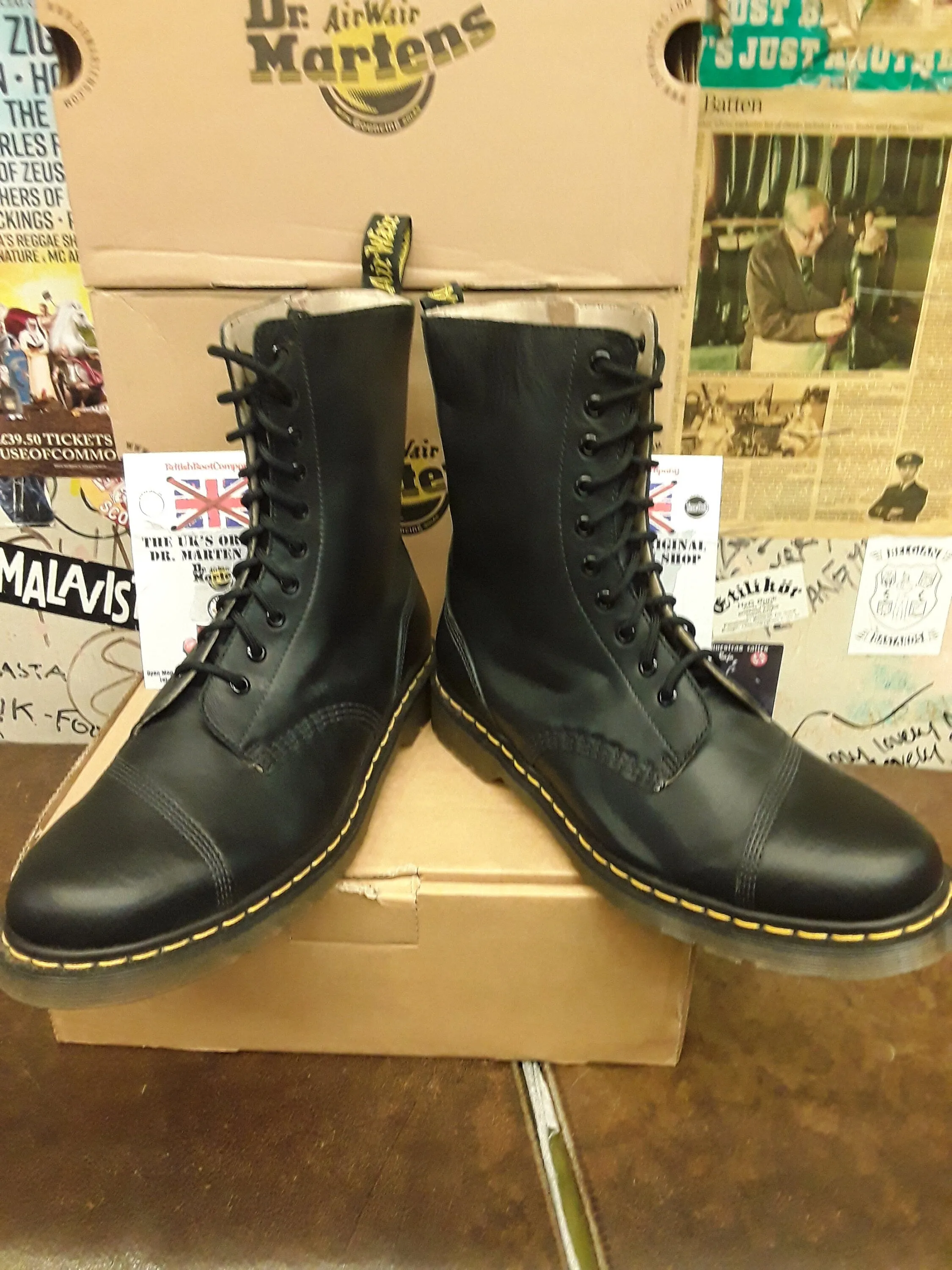 Dr Martens Zip Boot, Size UK11, 10 Hole Yoji Limited Edition