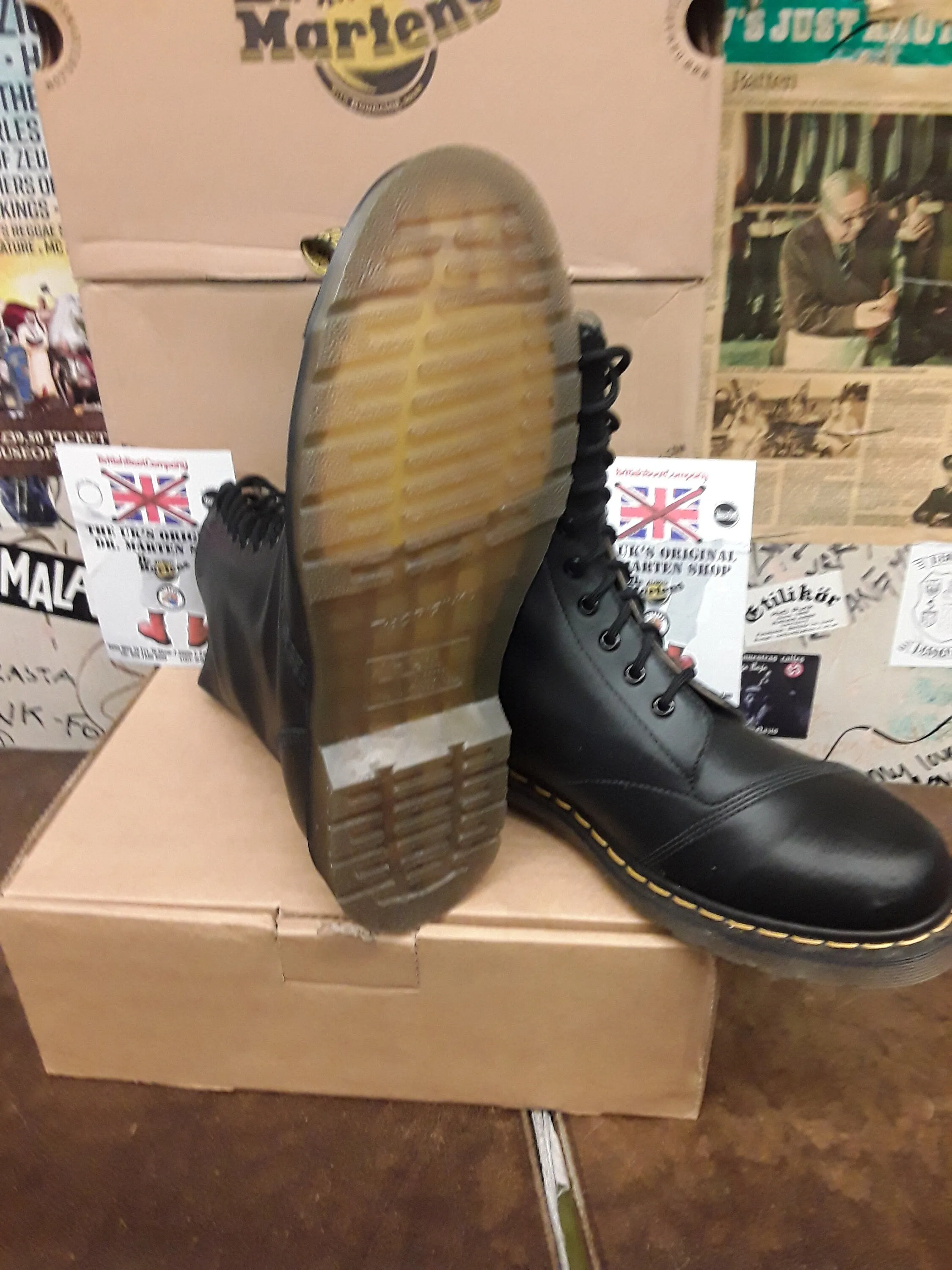 Dr Martens Zip Boot, Size UK11, 10 Hole Yoji Limited Edition