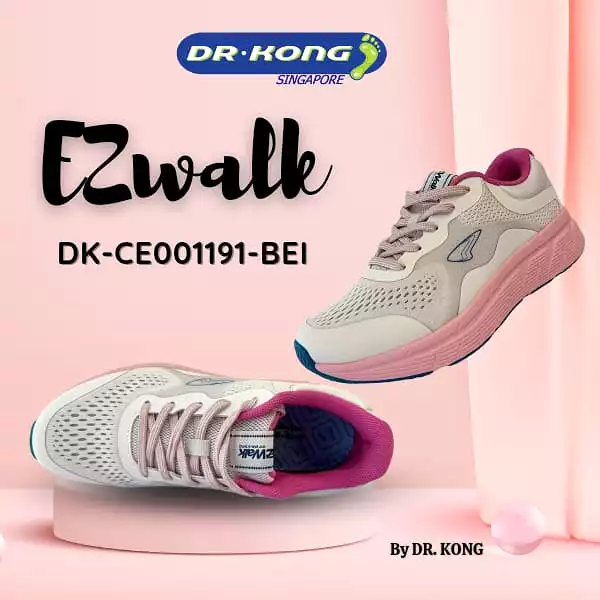 DR.KONG WOMEN EZWALK SPORT SHOES DK-CE001191-BEI(RP : $189)