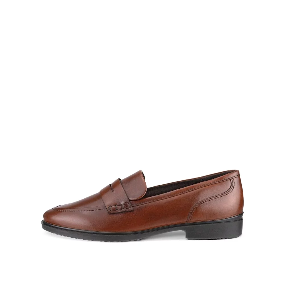 Ecco Women's Dress Classic 15 Loafer - Cognac