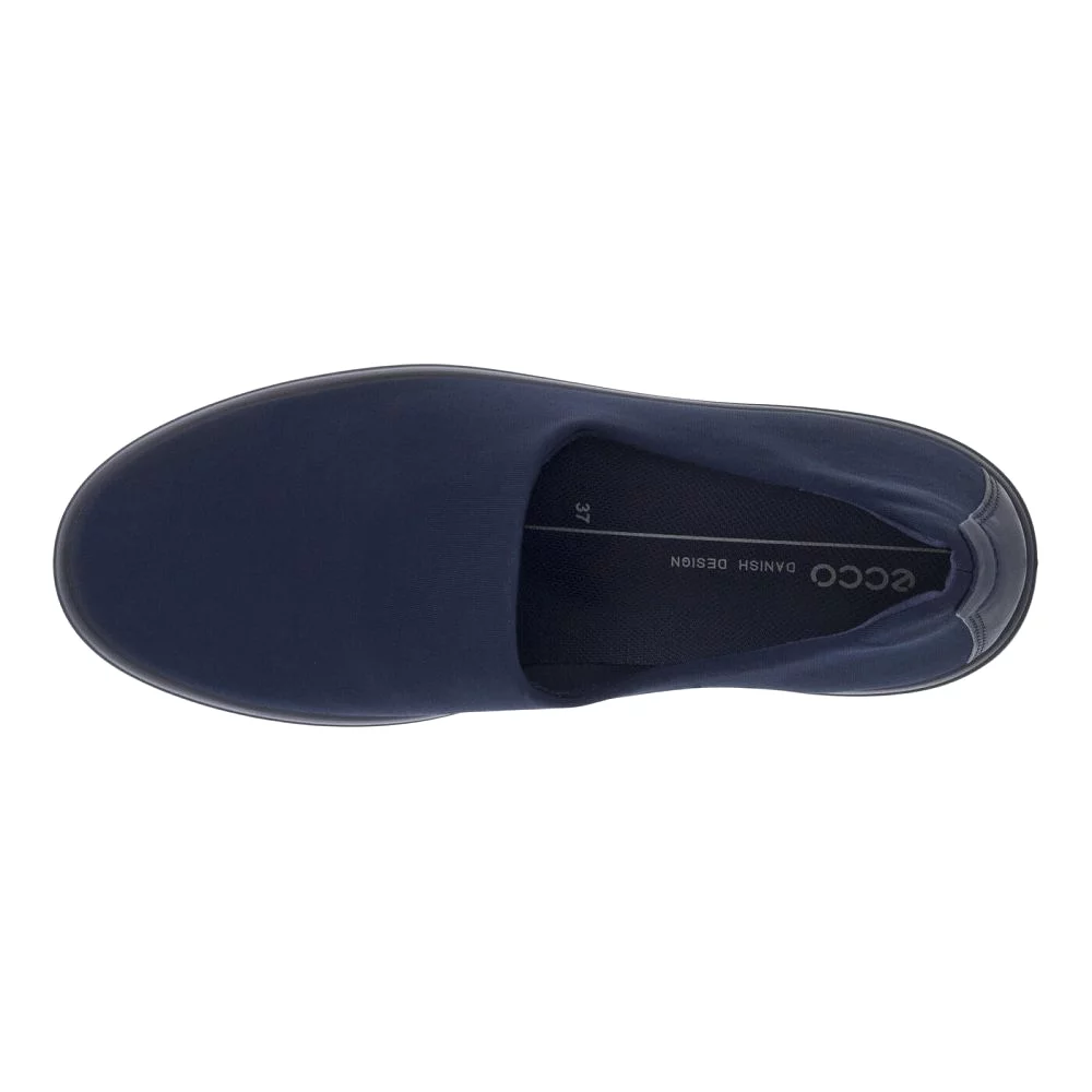 Ecco Women's Soft 7 Wedge Slip-On - Night Sky