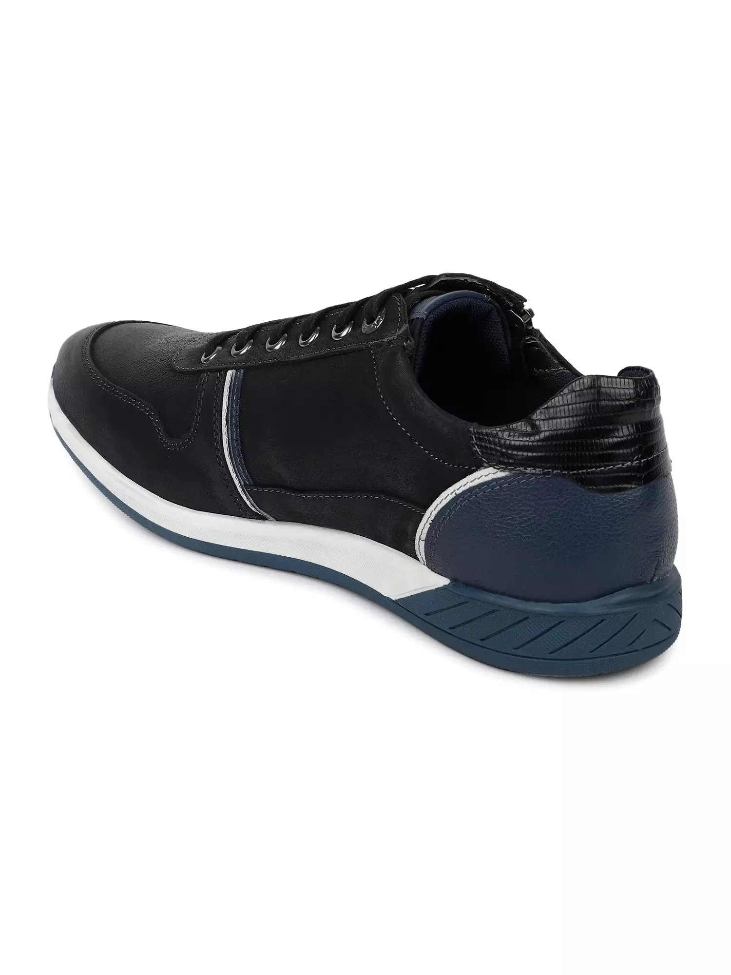 Ezok Men Black Sneaker Casual Shoes