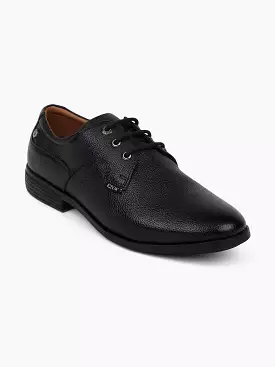 Ezok Men Leather Formal (Black)