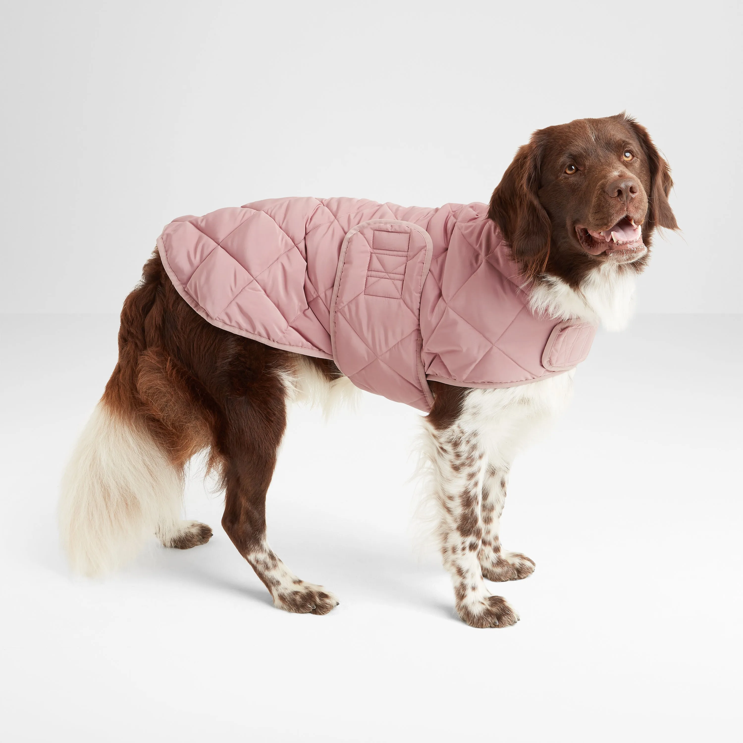 Fido Padded Dog Coat L - Faded Pink