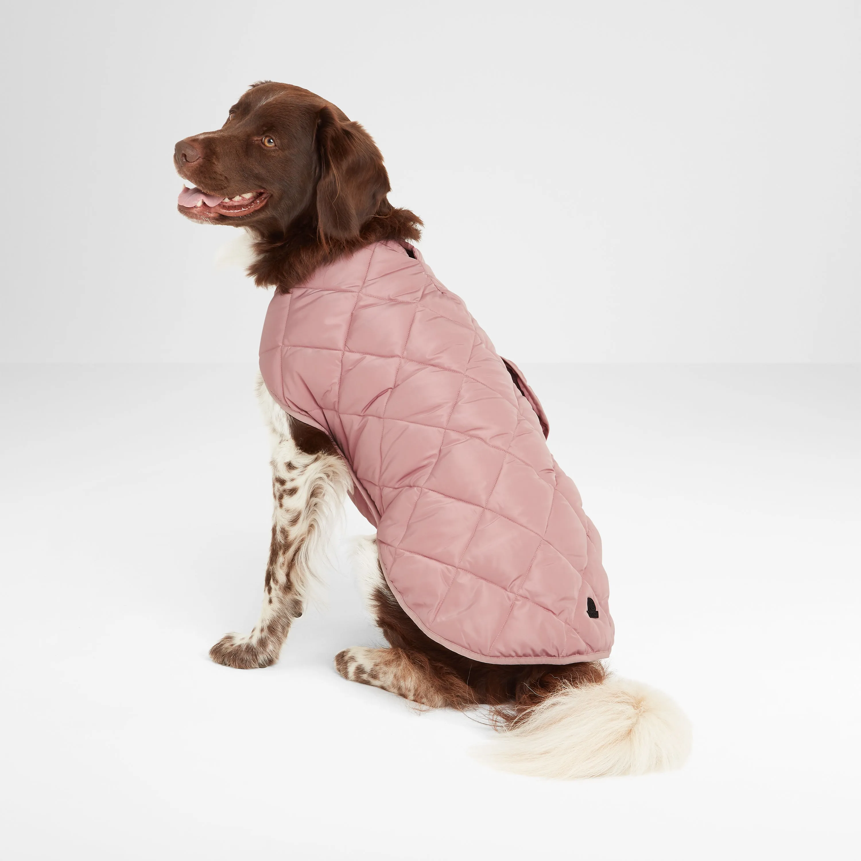 Fido Padded Dog Coat L - Faded Pink