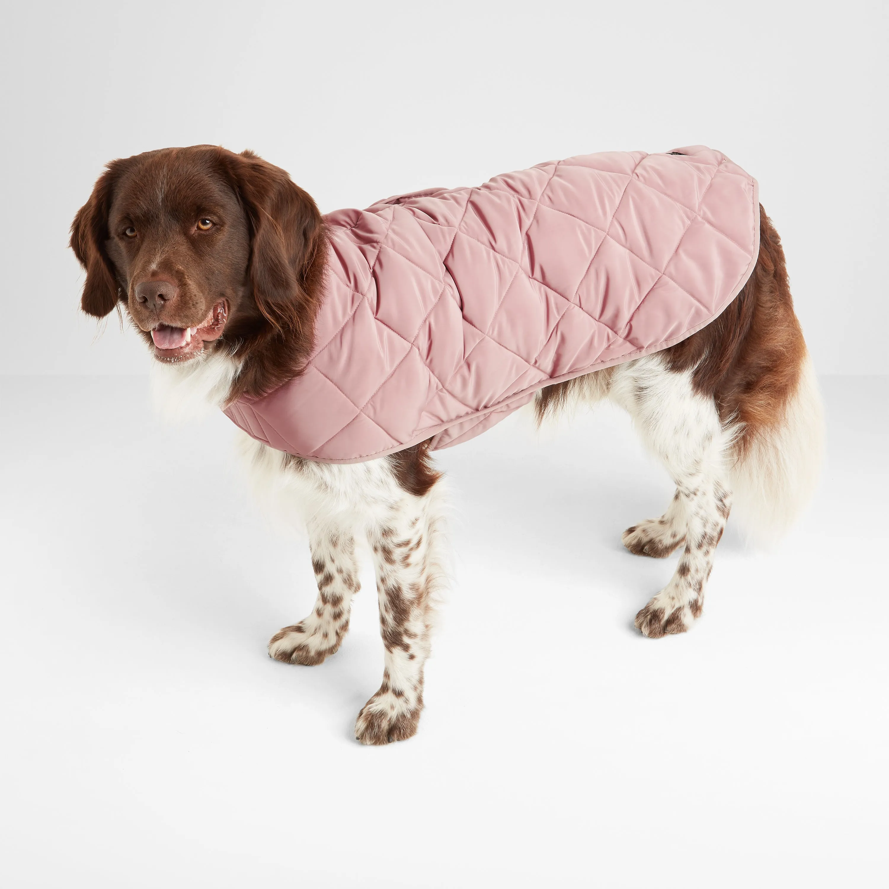 Fido Padded Dog Coat L - Faded Pink