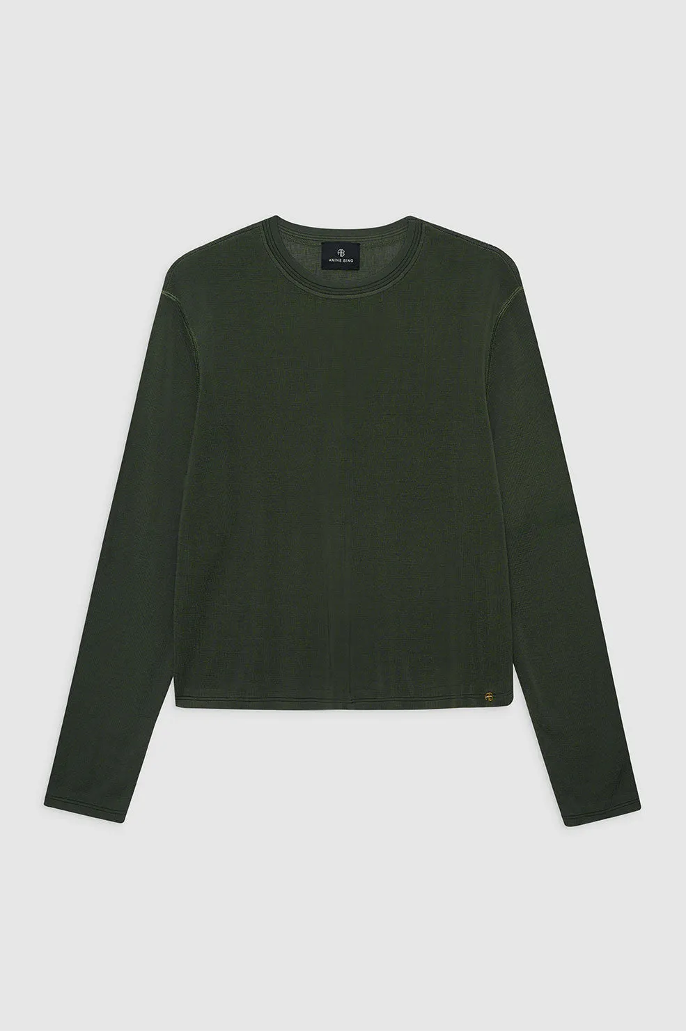 Giorgio Long Sleeve Sweater - Dark Olive