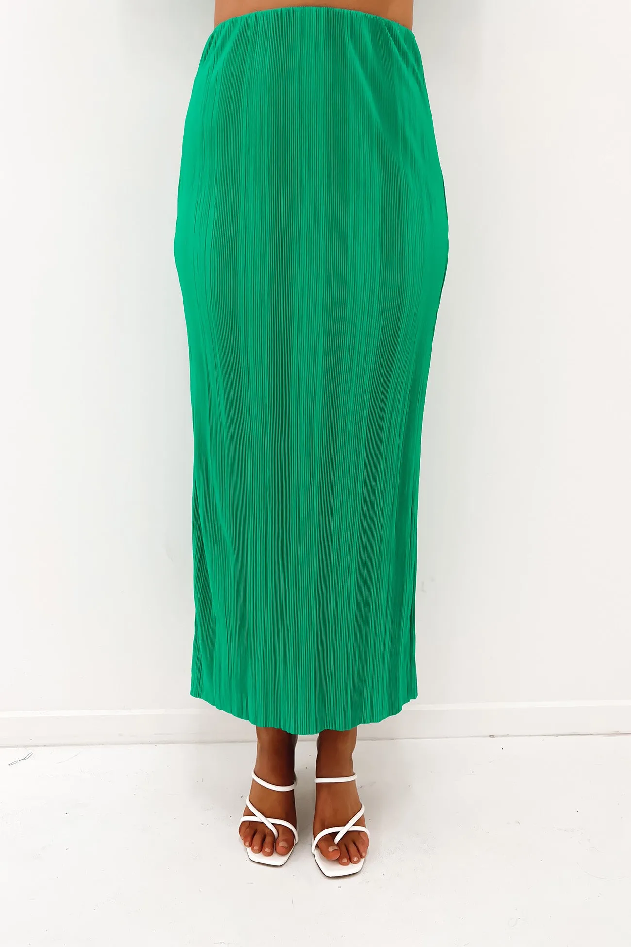 Hannah Maxi Skirt Green