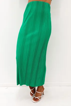 Hannah Maxi Skirt Green