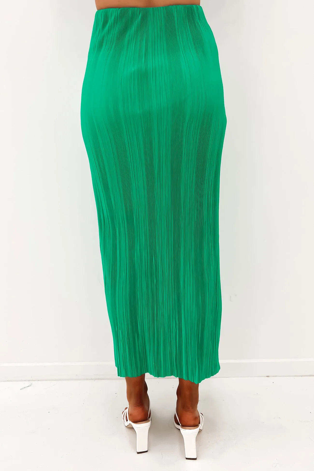 Hannah Maxi Skirt Green