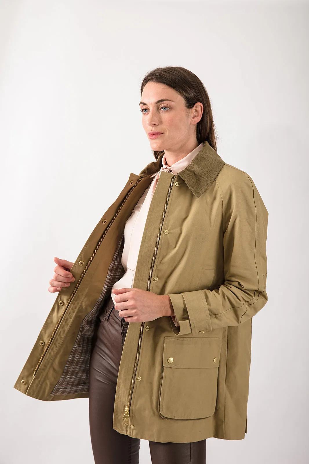 Heathland Barn Coat in Acorn