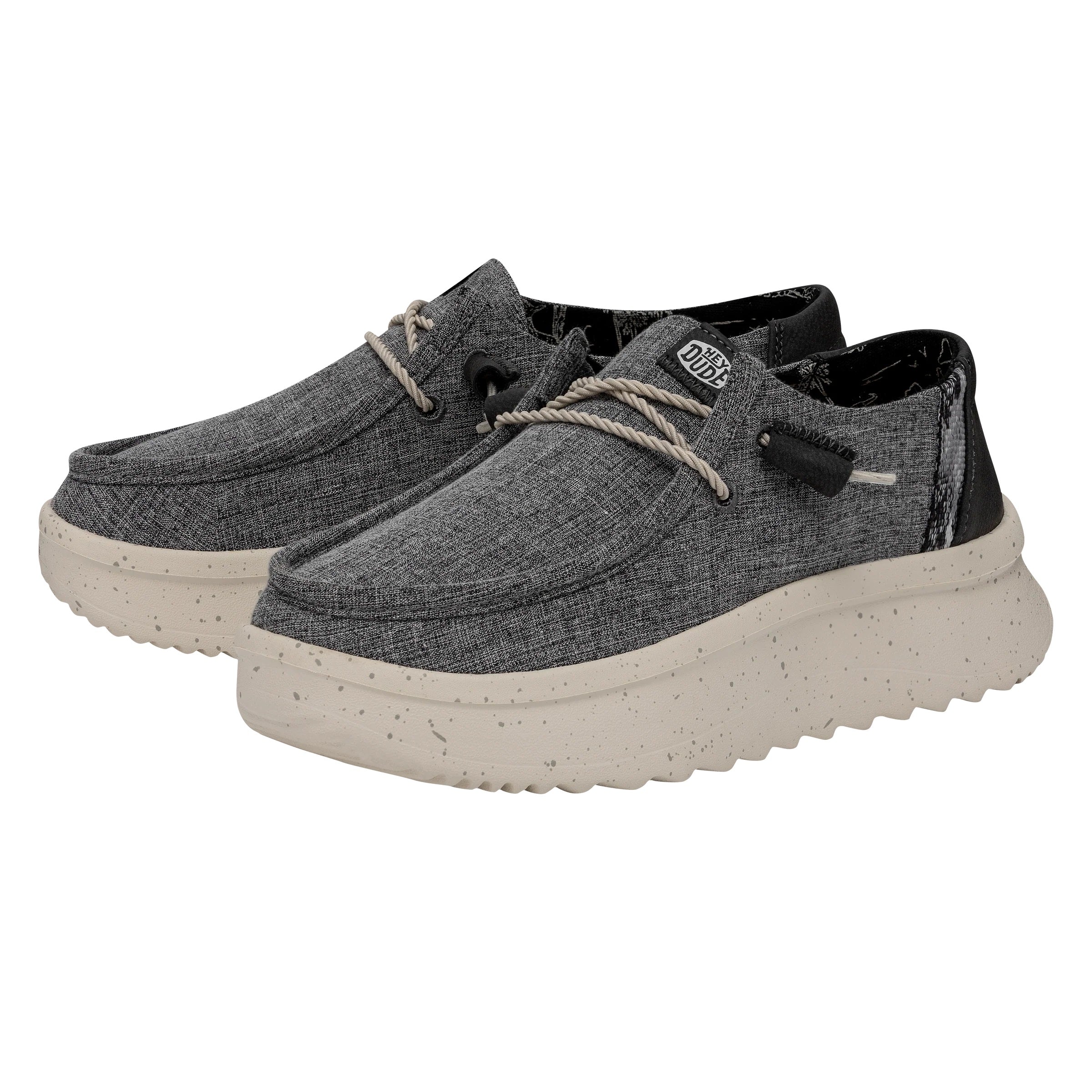 'Hey Dude' Women's Wendy Peak Woven - Charcoal