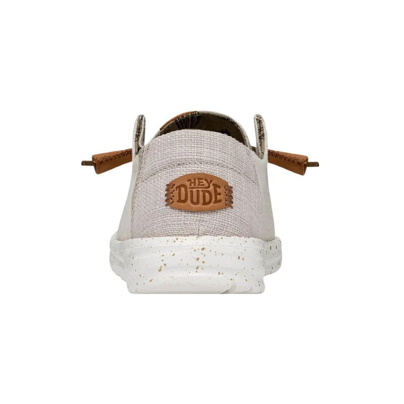 'Hey Dude' Women's Wendy Washed Canvas - Cream