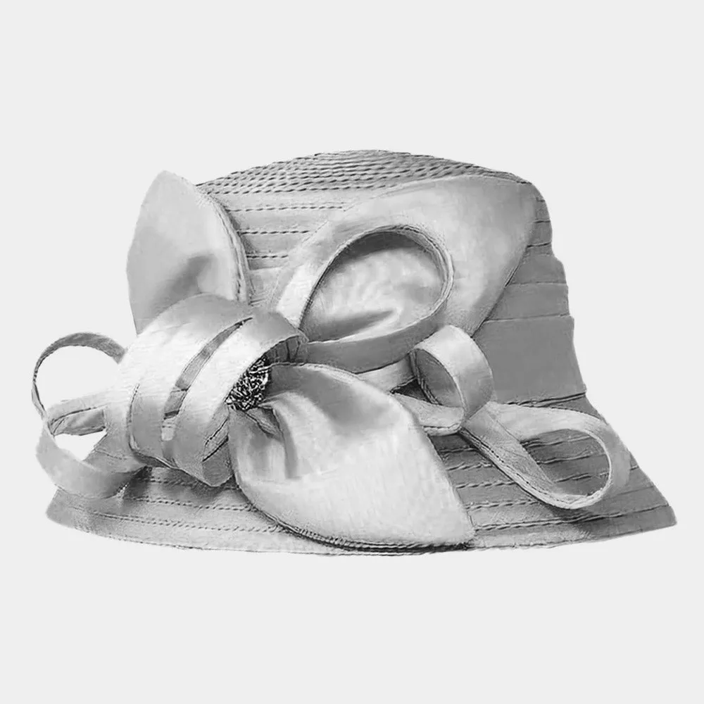 iLLASPARKZ Bow Accented Dressy Hat