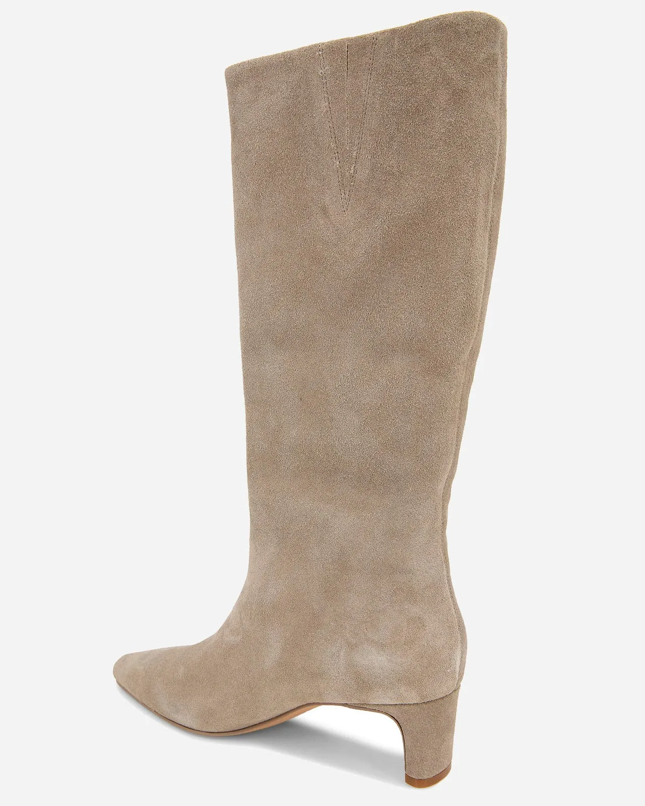 Janice Ermine Suede Tall Boot