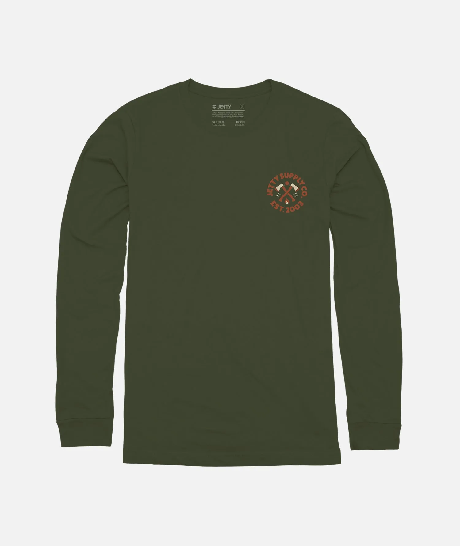 Jetty Men's Camper Long Sleeve Tee