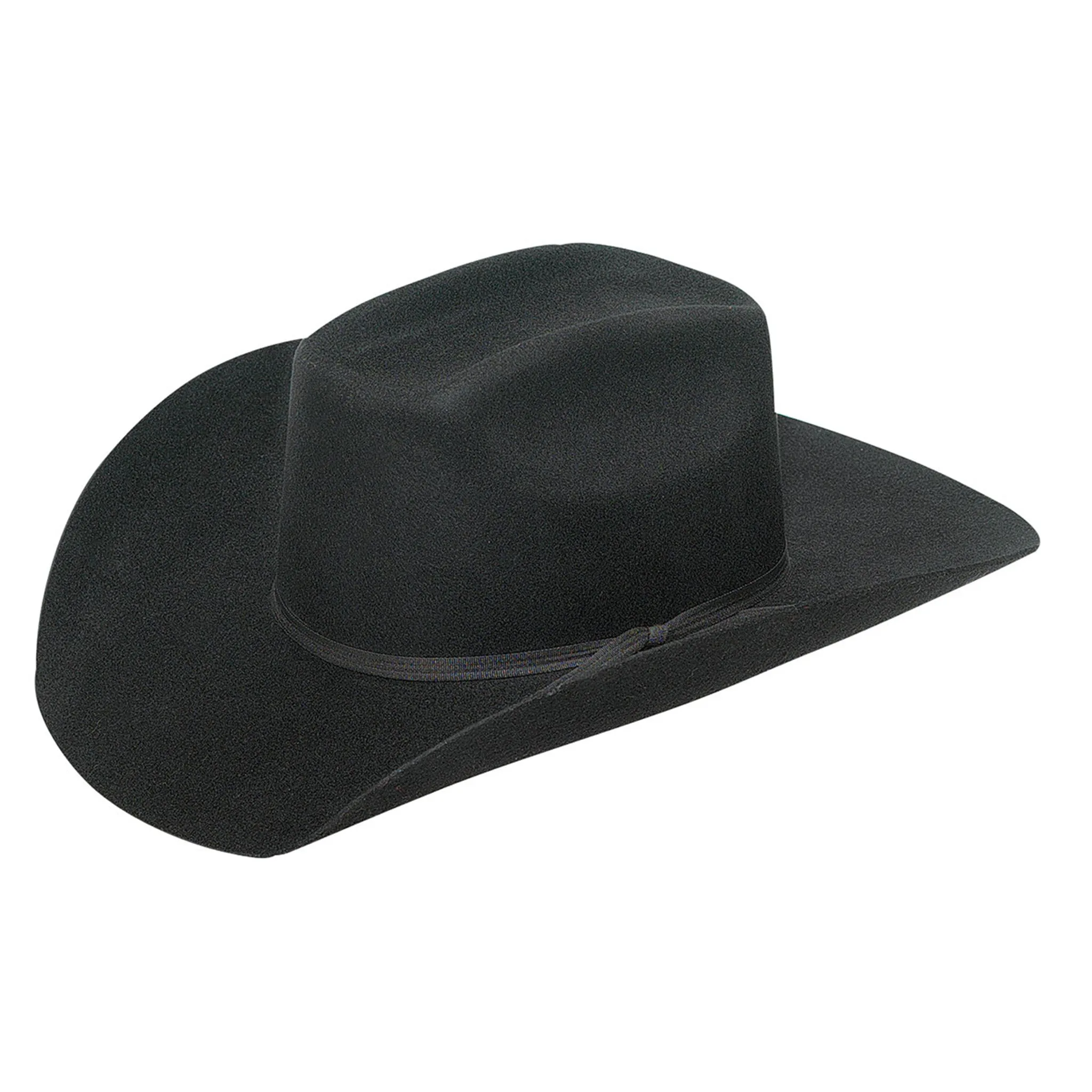 Kid's Black Uvalde Felt Hat