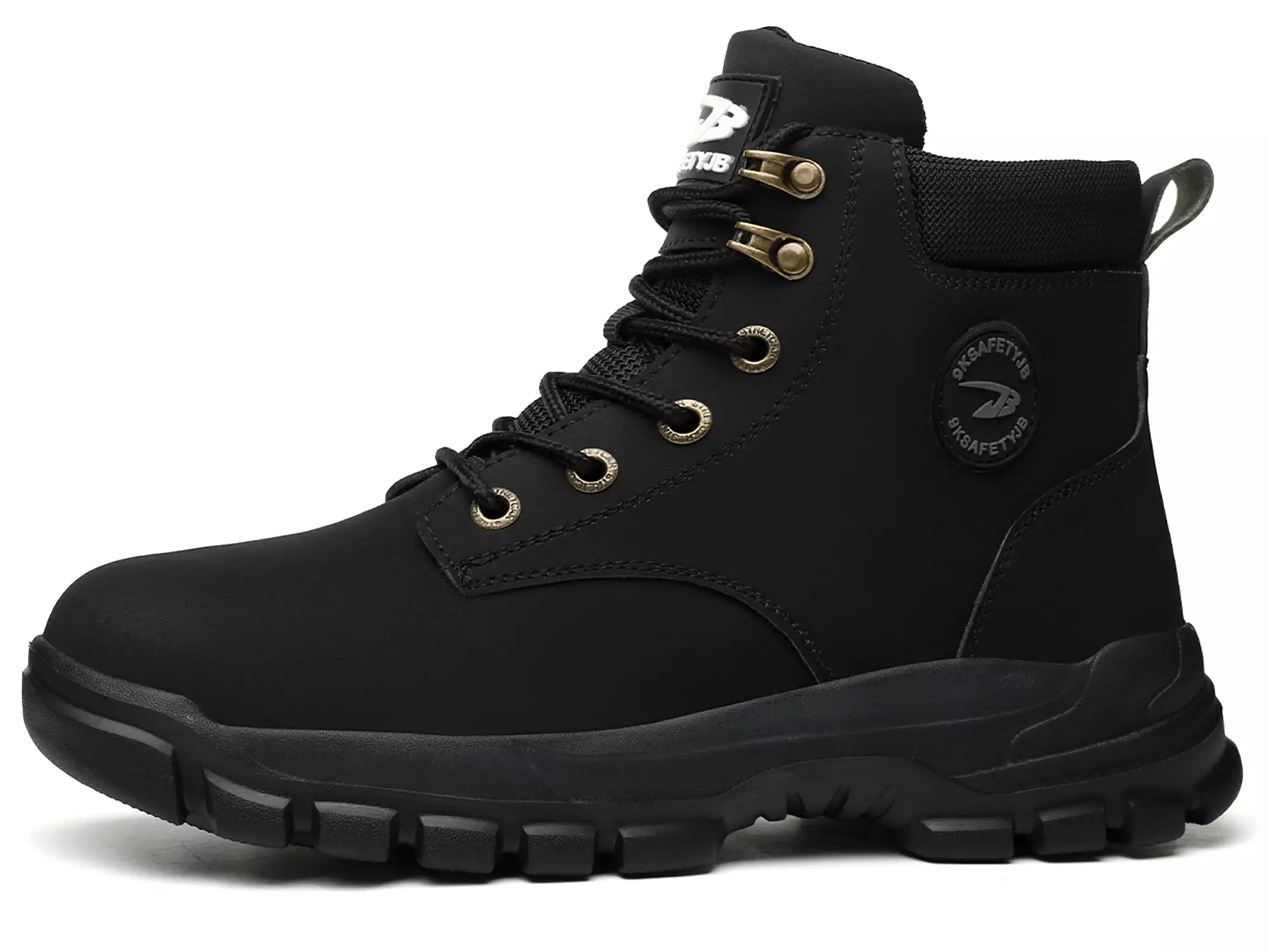 Men Composite Steel Toe Safety Boots Work Shoes Lightweight Construction Sneakers