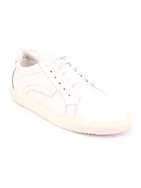 Men White Classic Outdoor Lace Up Sneakers