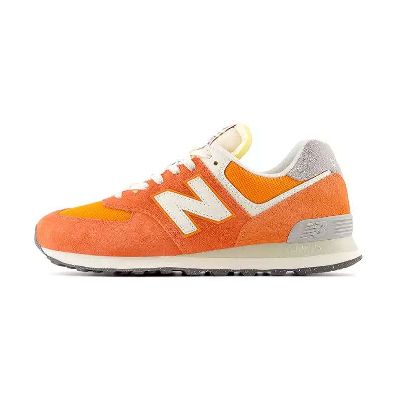 Men's 574 Atomic Orange/White