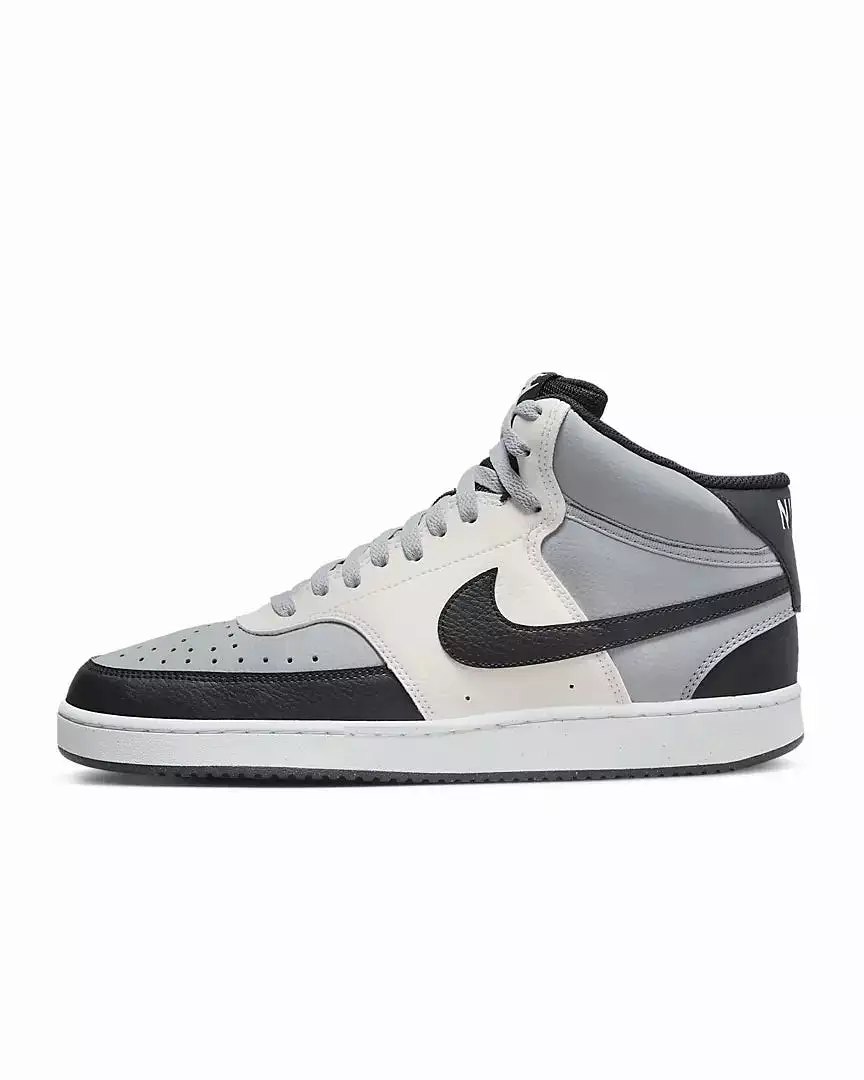 Men's Court Vision Mid Next Nature Smoke Grey/Black