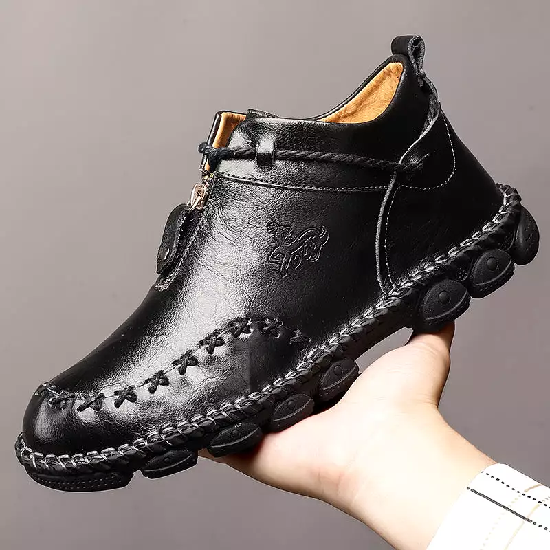 Men's Hand Stitching Leather Boots