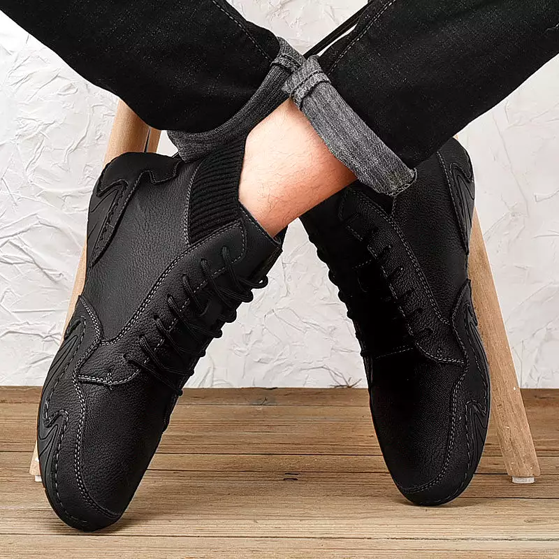 Men's Handmade Slip Resistant Ankle Boots