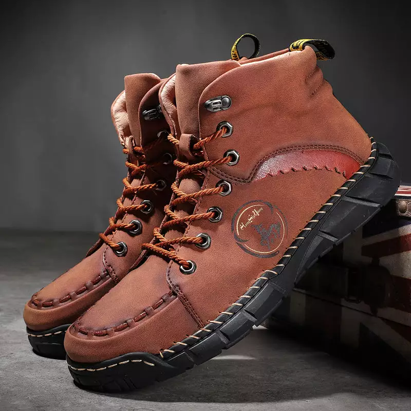 Men's Non Slip Hand Stitching Boots